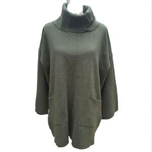 RAYA Hunter Green Turtleneck Sweater‎ Medium